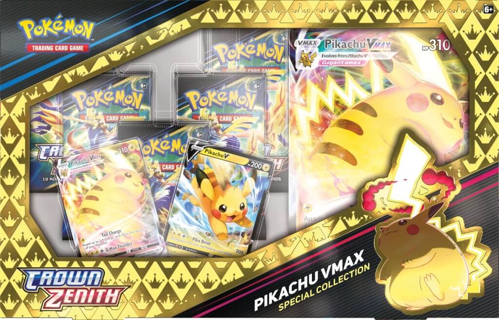 Pokemon TCG Crown Zenith Pikachu VMAX Box