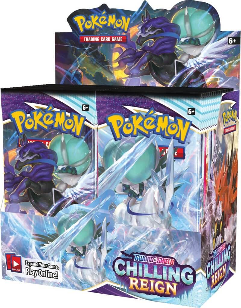 Pokemon TCG Sword and Shield 6 - Chilling Reign Booster Box