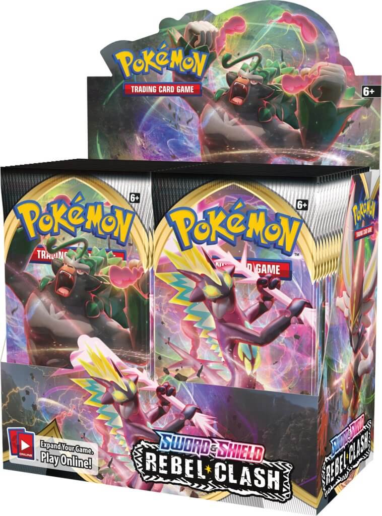 Pokemon TCG Sword and Shield 2 - Rebel Clash Booster Box