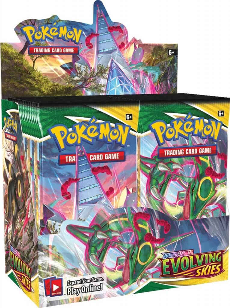 Pokemon TCG Sword and Shield 7 - Evolving Skies Booster Box