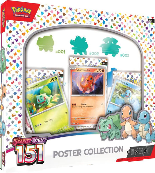 Pokemon TCG Scarlet & Violet 151 Poster Collection Box