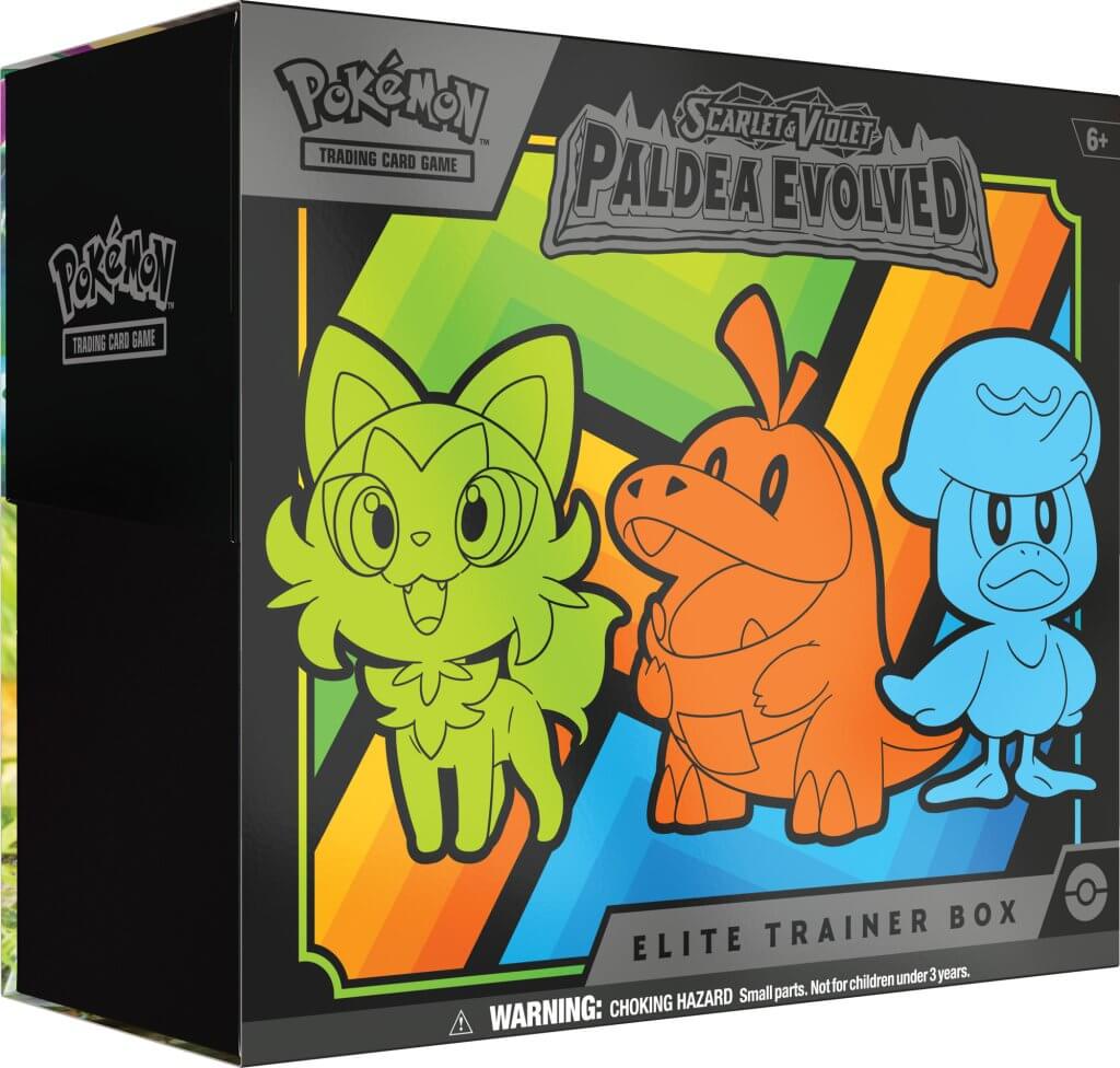Pokemon TCG Scarlet & Violet 2 Paldea Evolved Elite Trainer Box
