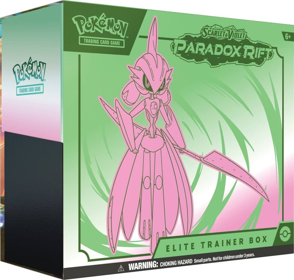 Pokemon TCG Scarlet & Violet 4 Paradox Rift Elite Trainer Box