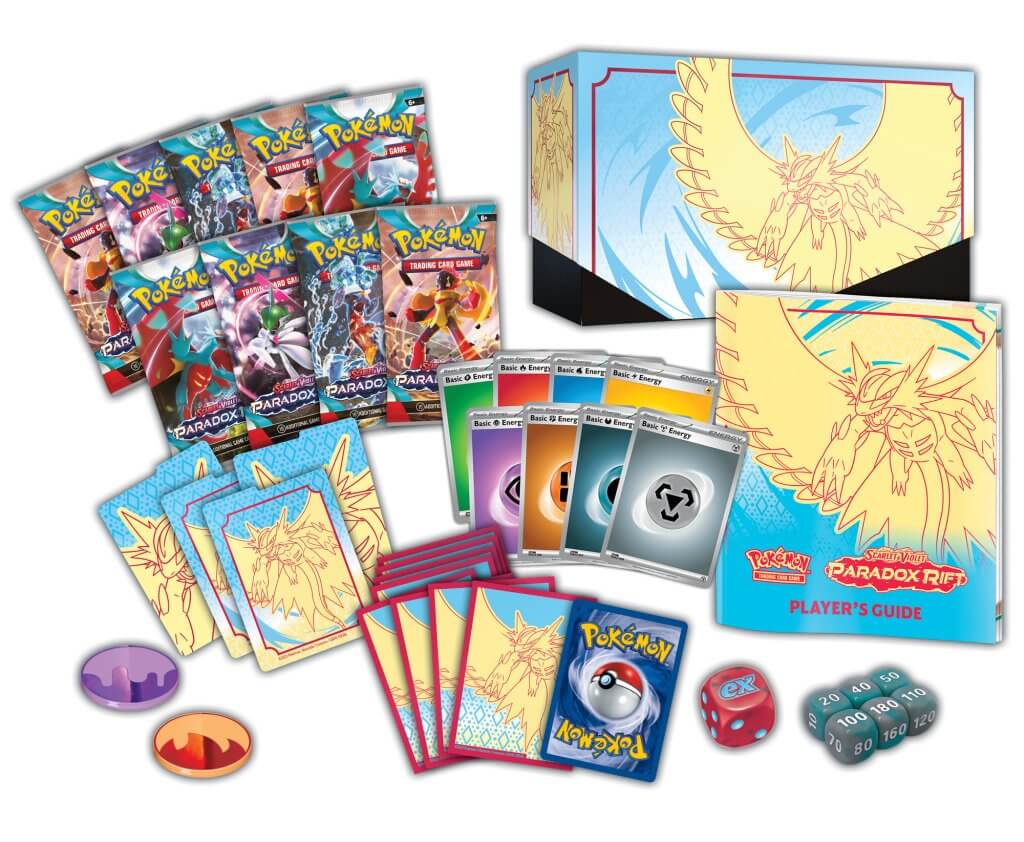 Pokemon TCG Scarlet & Violet 4 Paradox Rift Elite Trainer Box