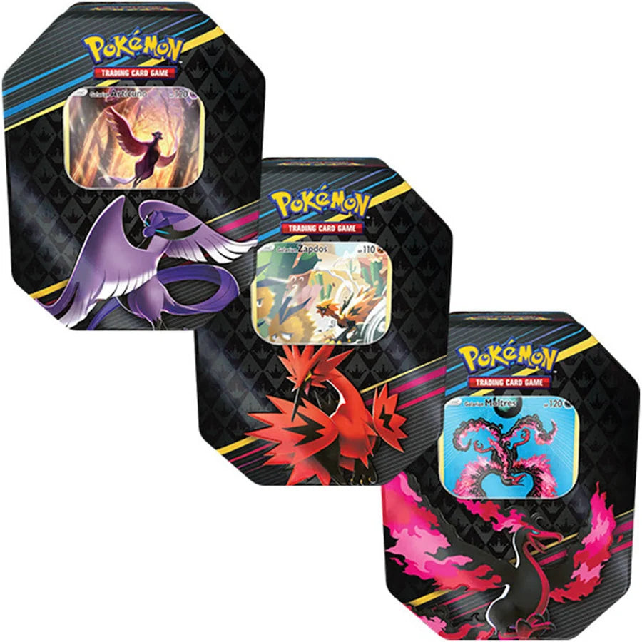 Pokemon TCG Crown Zenith Tins Artset (1 of each artwork)