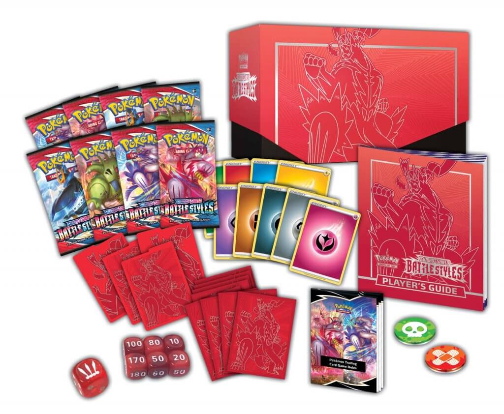 Pokemon TCG Sword and Shield 5 - Battle Styles Elite Trainer Box