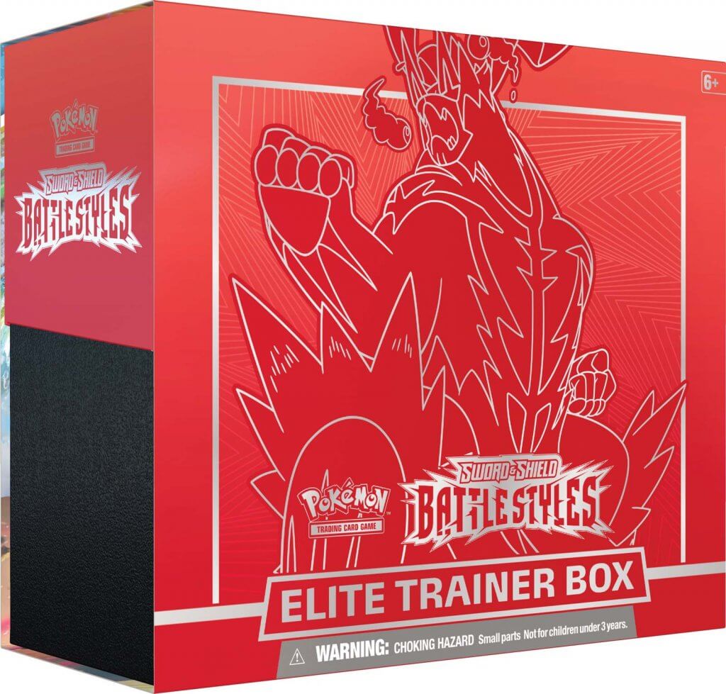 Pokemon TCG Sword and Shield 5 - Battle Styles Elite Trainer Box