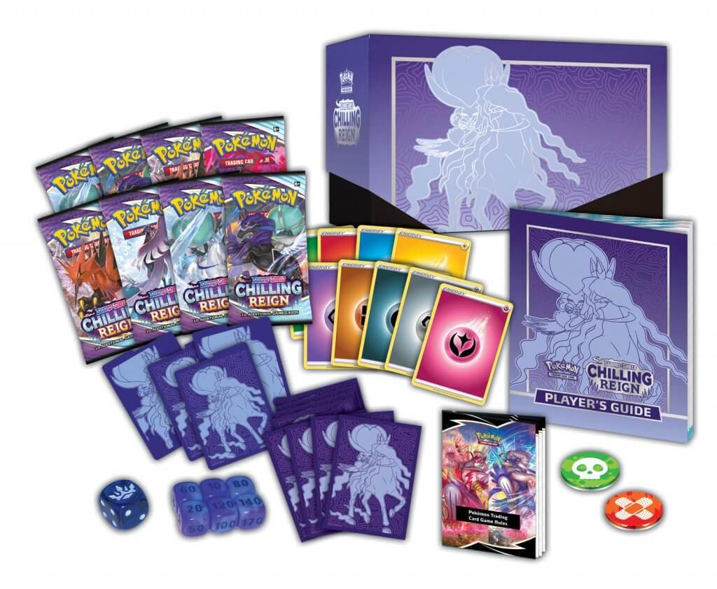 Pokemon TCG Sword and Shield 6 - Chilling Reign Elite Trainer Box