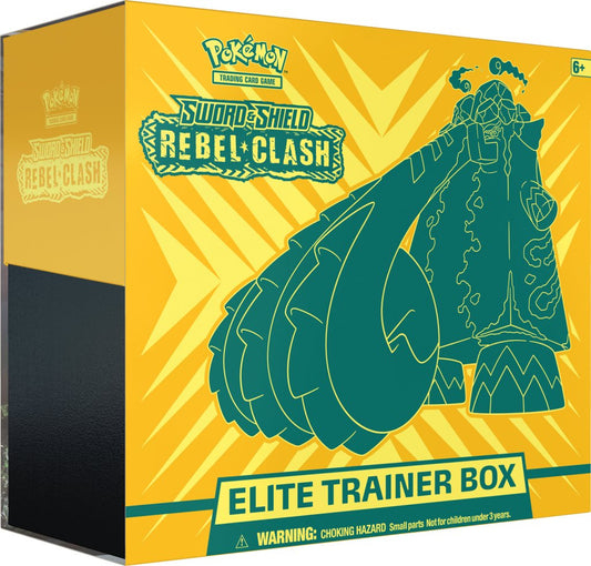 Pokemon TCG Sword and Shield 2 - Rebel Clash Elite Trainer Box