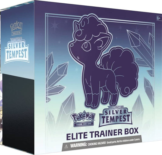 Pokemon TCG Sword and Shield 12 - Silver Tempest Elite Trainer Box